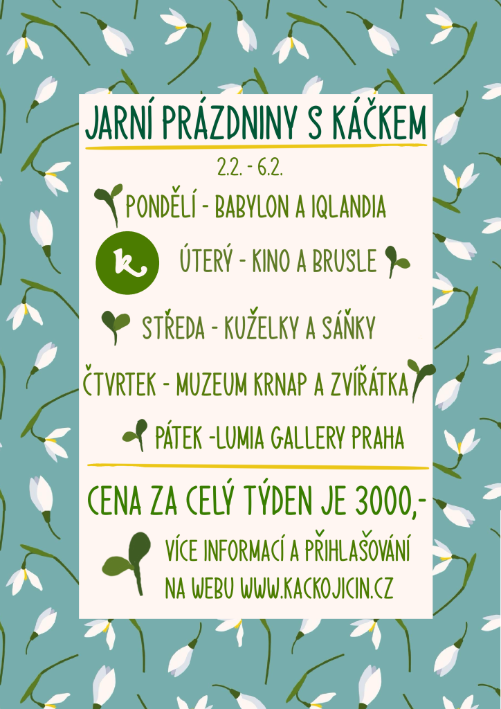 Jarní prázdniny s Káčkem