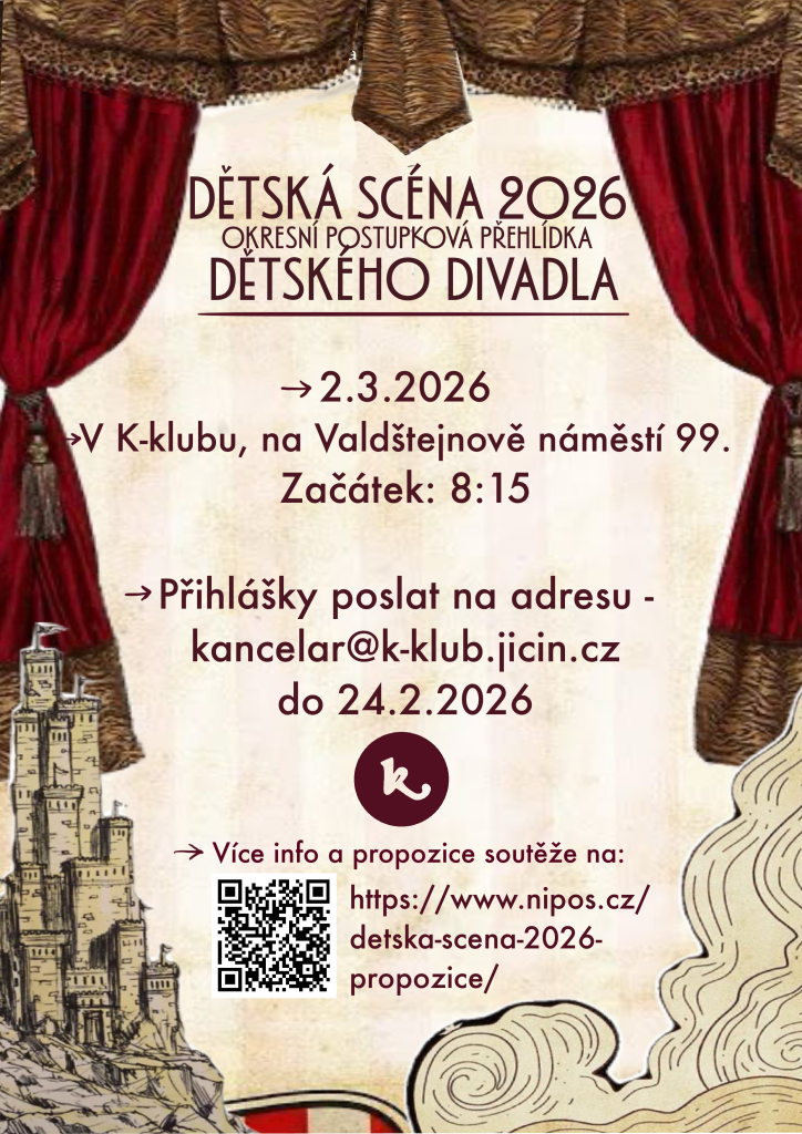 Dětská scéna okresní kolo 2026 Divadlo