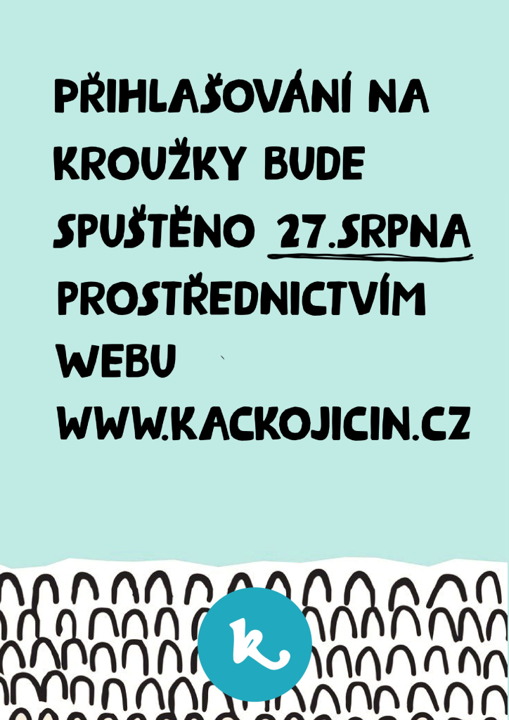Kroužky na nový školní rok 2026/2027