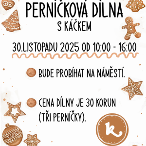 Perníčková dílna s Káčkem