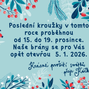 Vánoční prázdniny