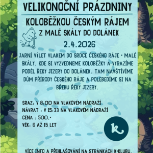 Velikonoční prázdniny - koloběžkou Českým rájem